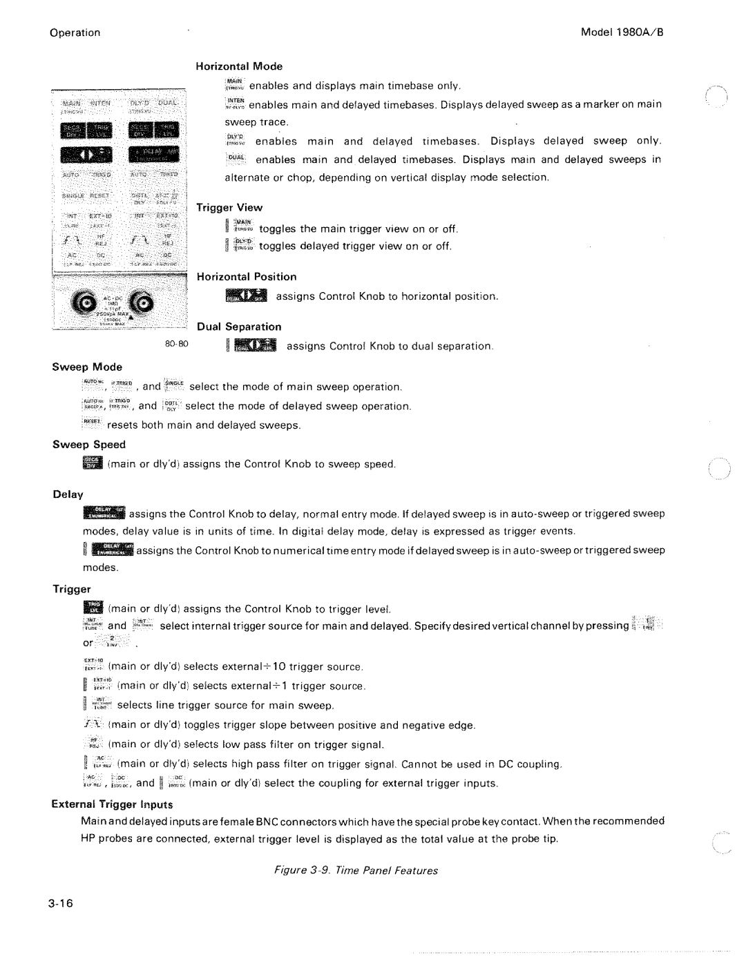 HP 1980 A, B manual 