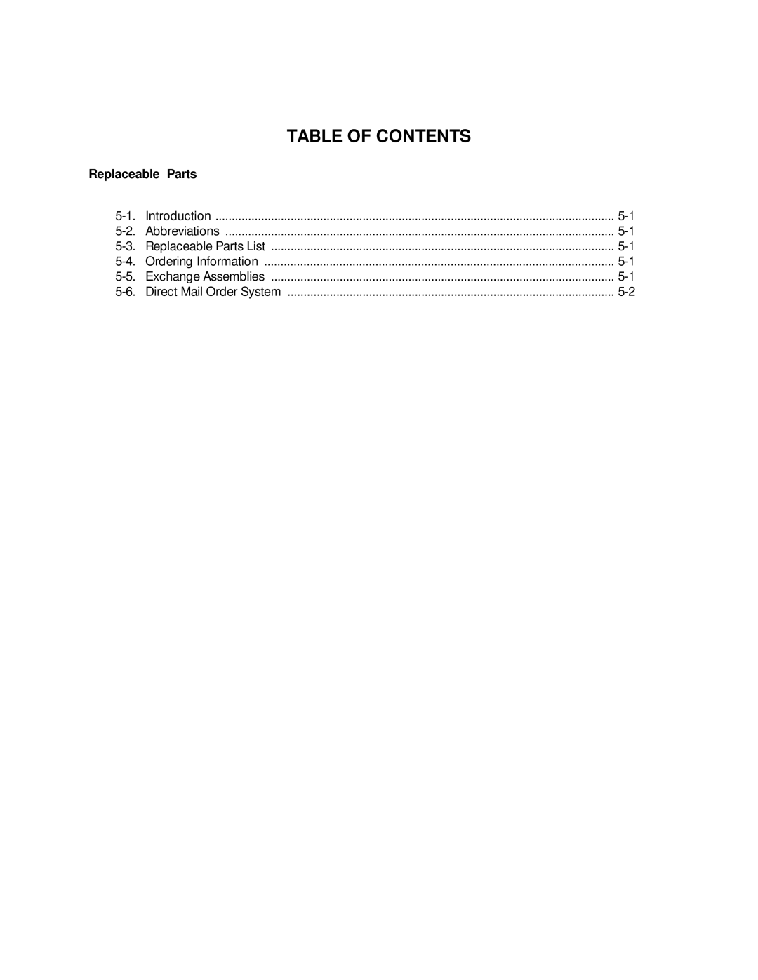 HP 1GSa/s Digitizing Oscilloscope 16532A manual Table of Contents 