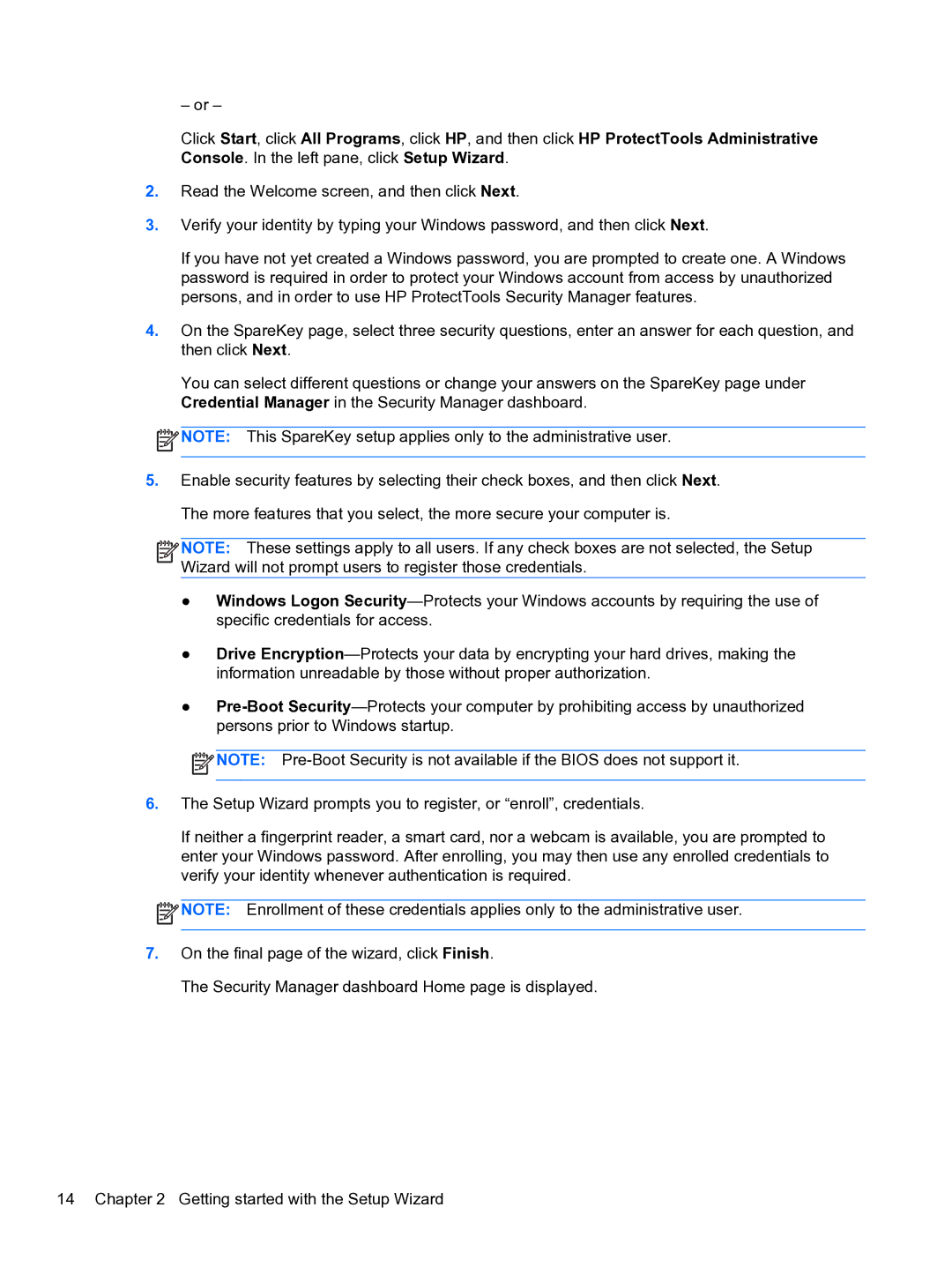 HP 2 Base Model manual 