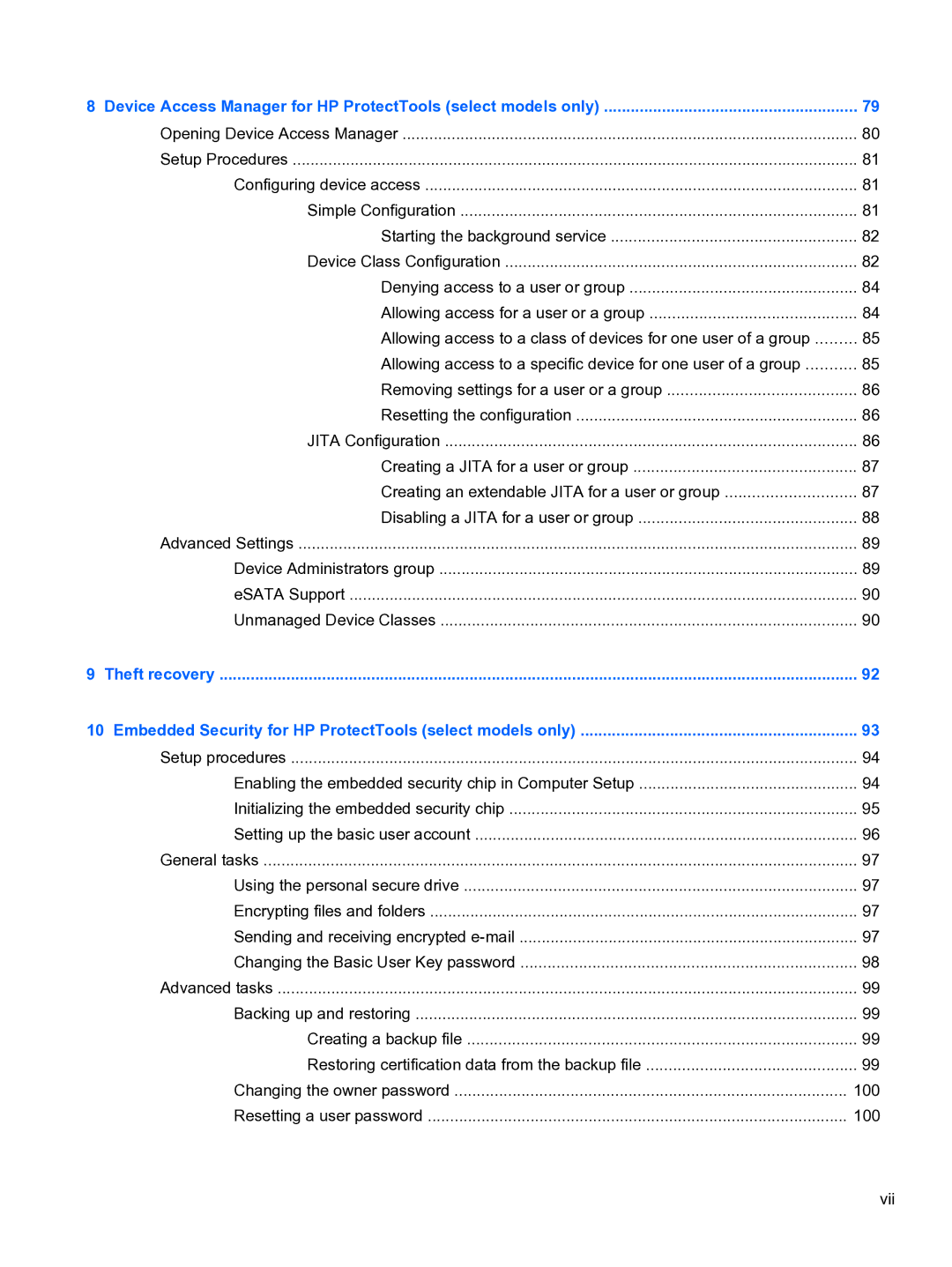 HP 2 Base Model manual 100 