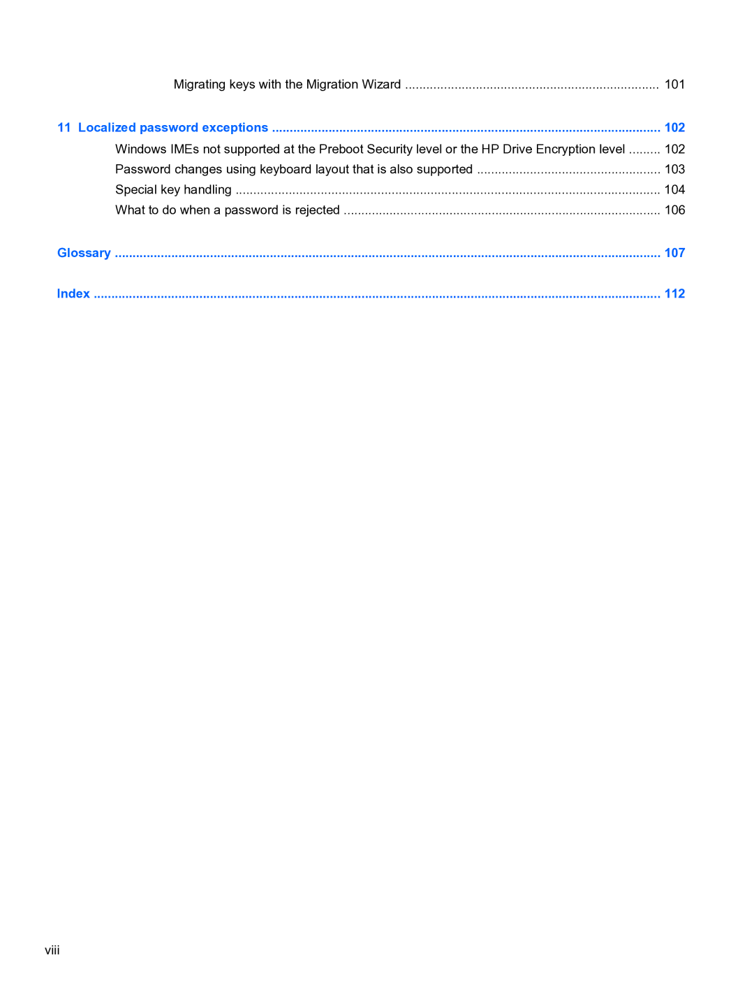 HP 2 Base Model manual 102, 107, 112 