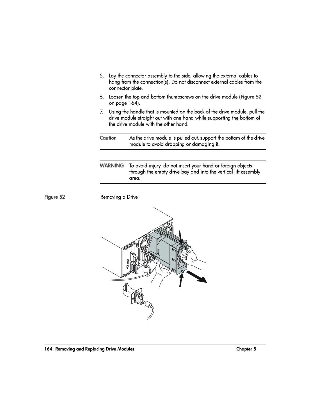 HP 20-Feb manual Removing a Drive 