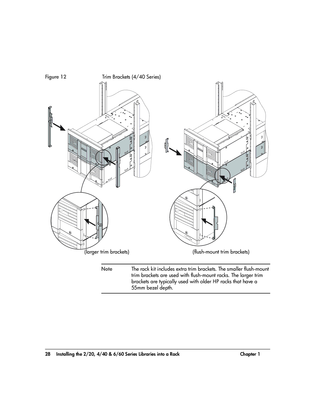 HP 20-Feb manual Trim Brackets 4/40 Series 