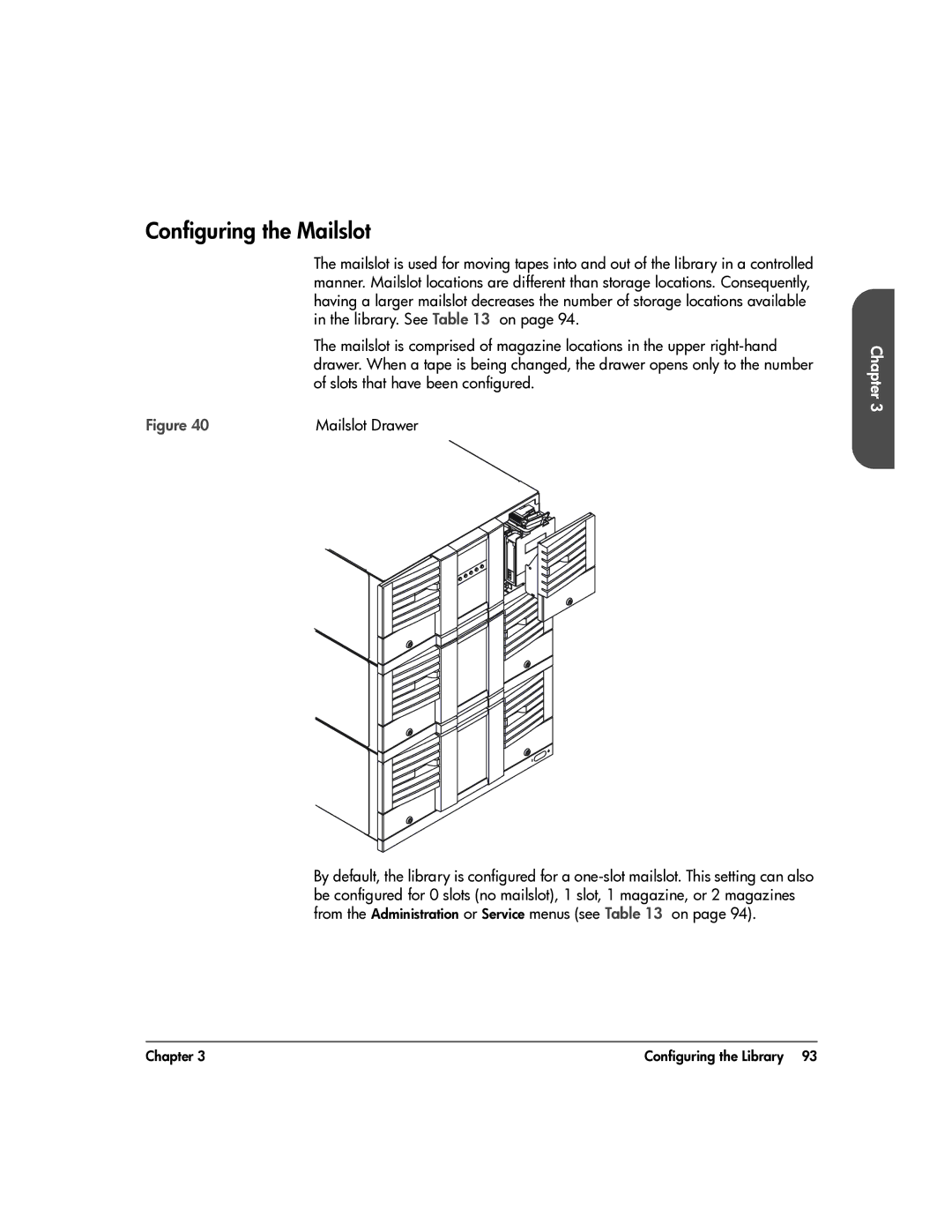 HP 20-Feb manual Configuring the Mailslot 