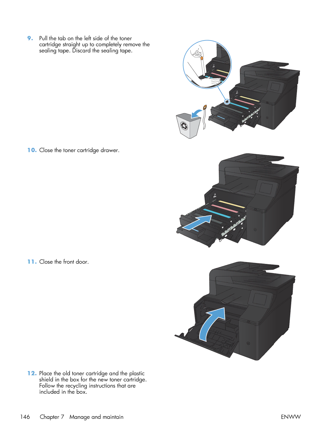 HP 200 color MFP M276nw manual Enww 