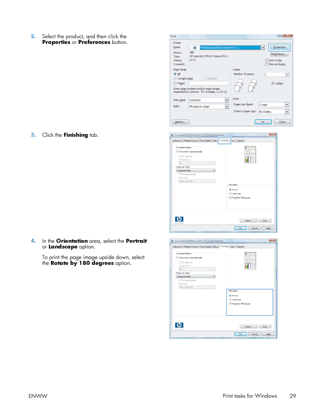 HP 200 color MFP M276nw manual Enww 