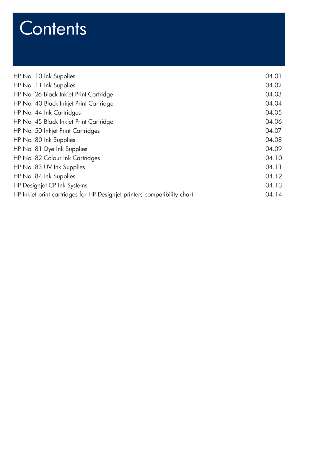 HP 200T manual Contents 