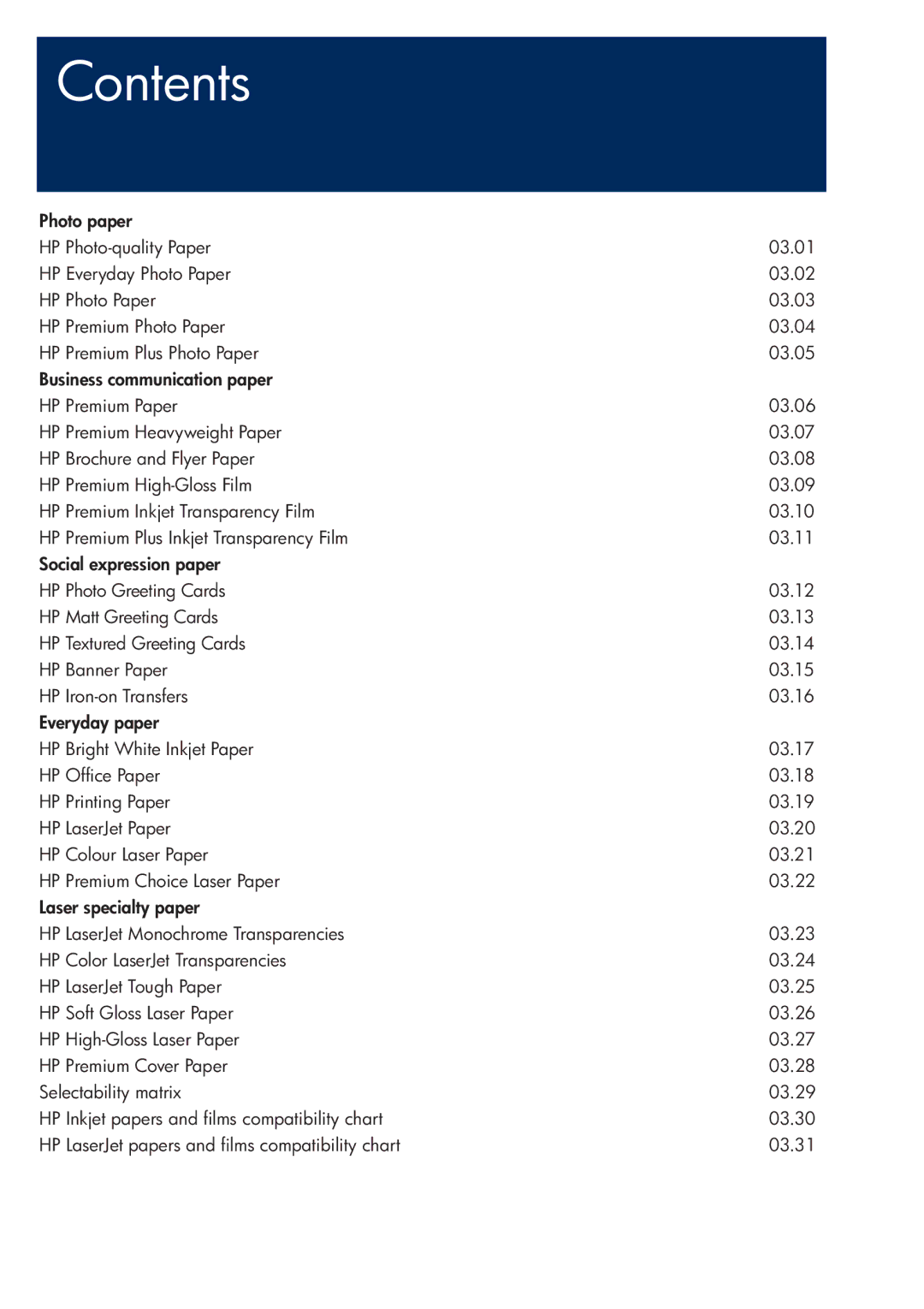 HP 200T manual Contents 