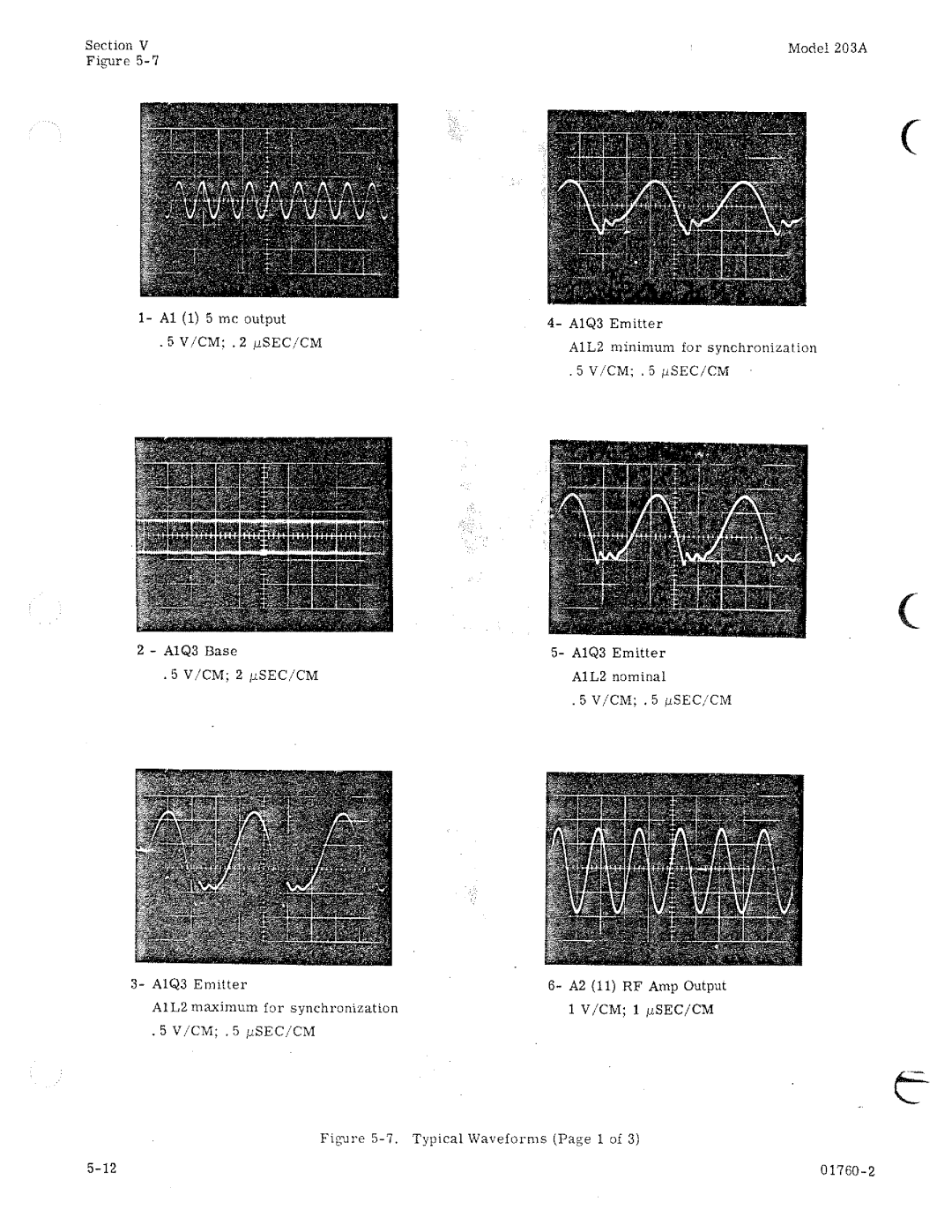 HP 203A manual 