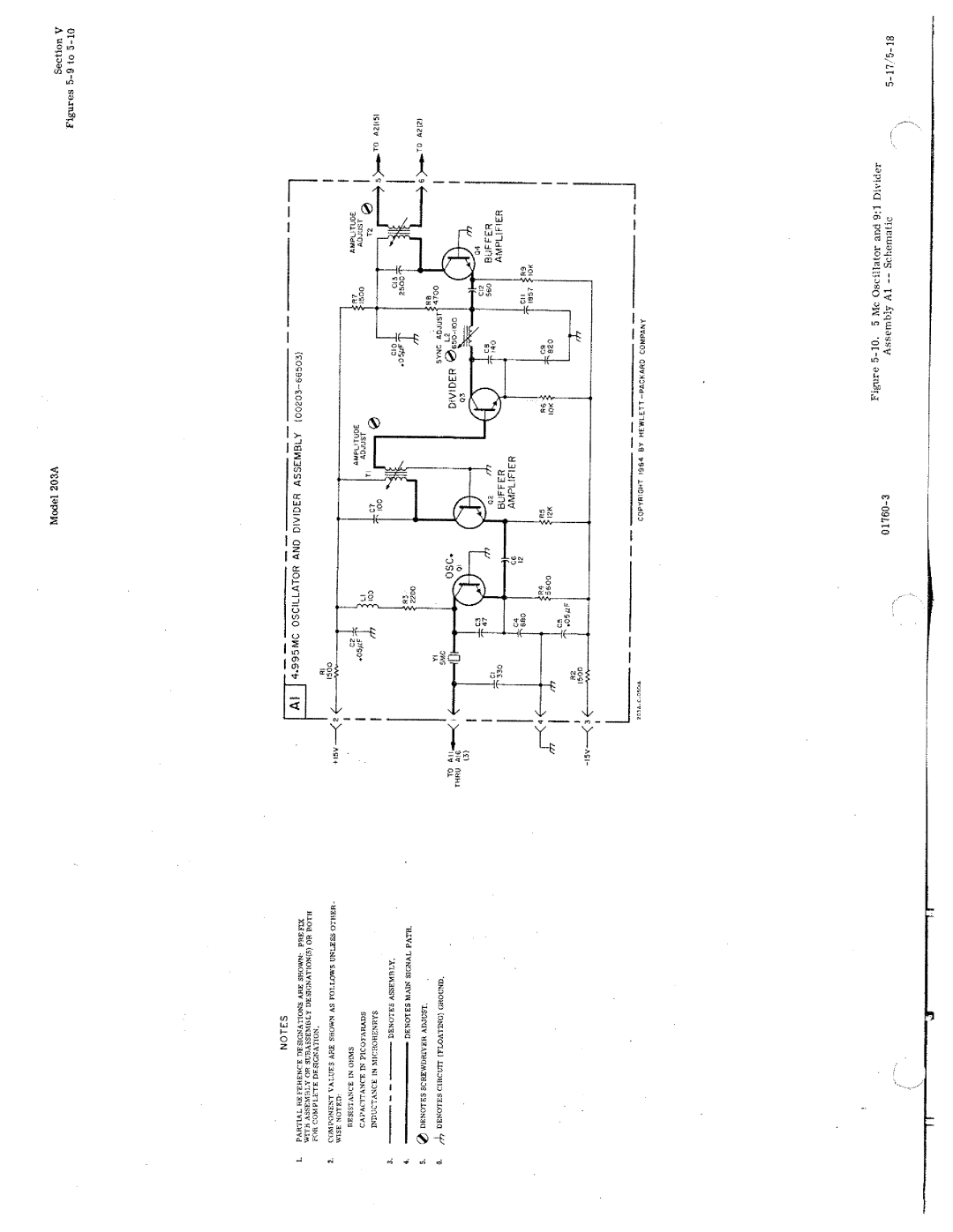 HP 203A manual 