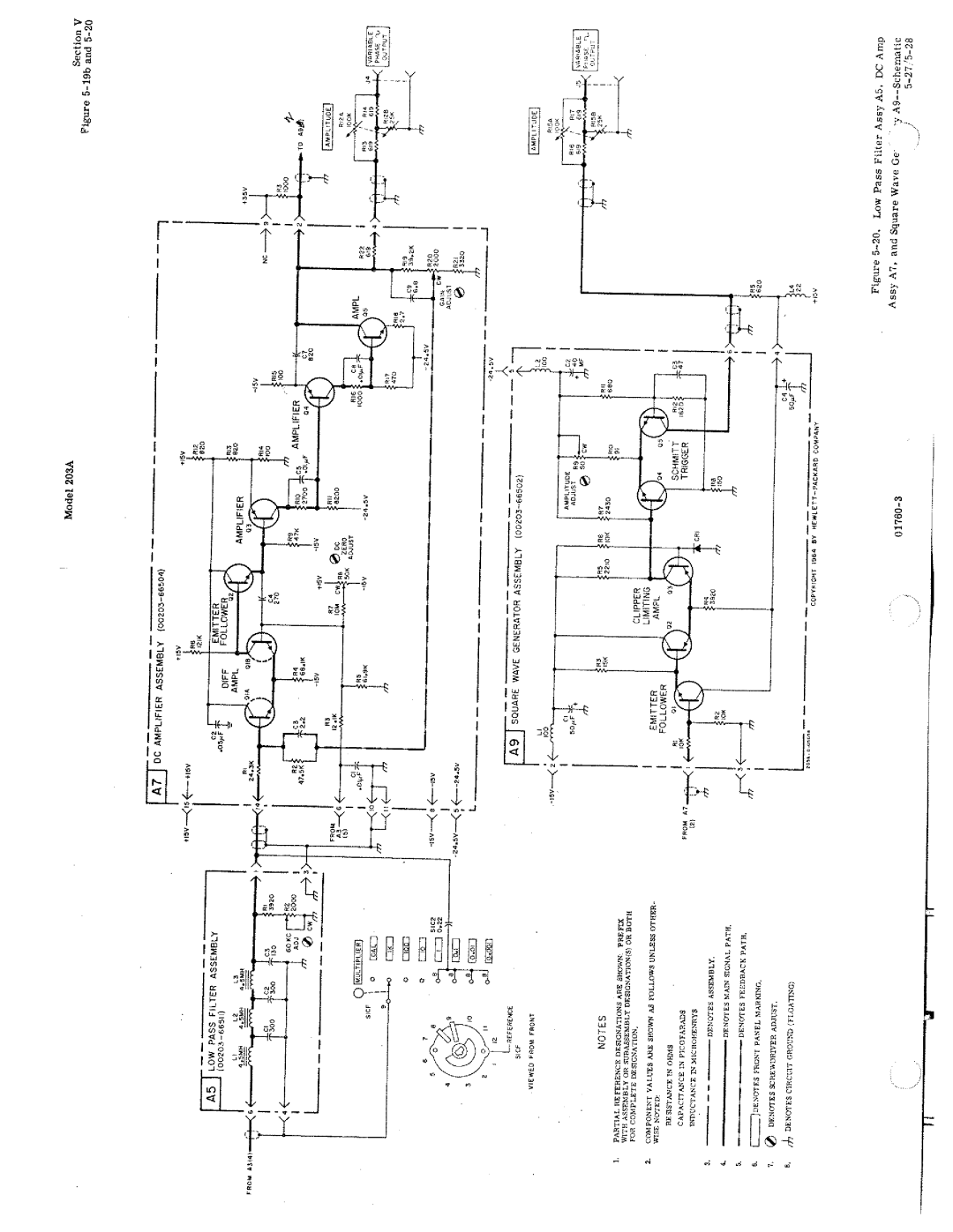 HP 203A manual 