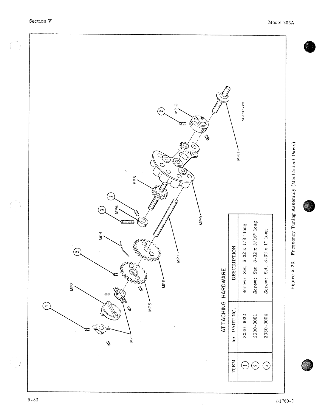 HP 203A manual 