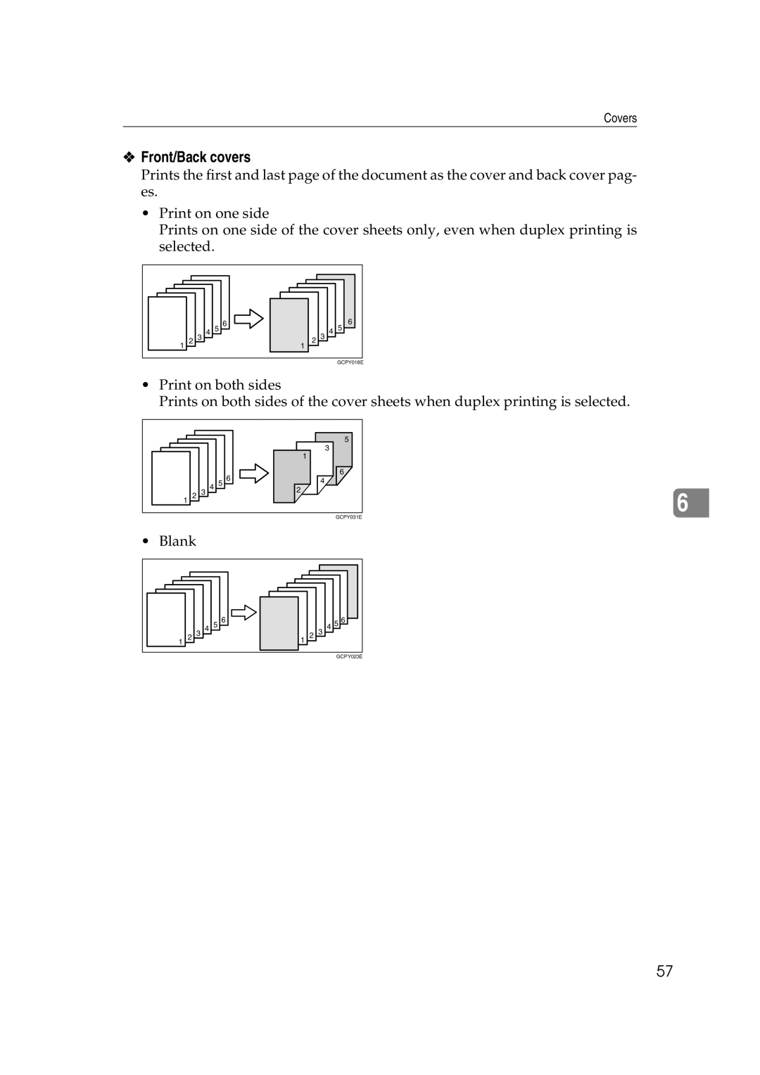 HP 2045 manual Front/Back covers 