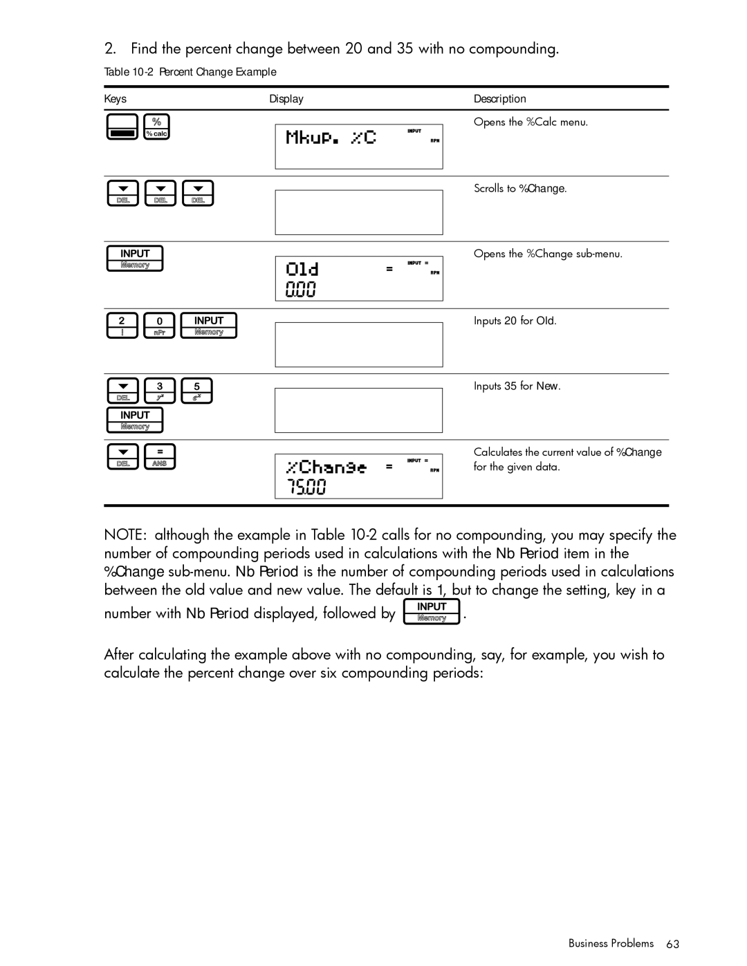 HP 30b Professional, 20b Consultant Financial manual 20I 