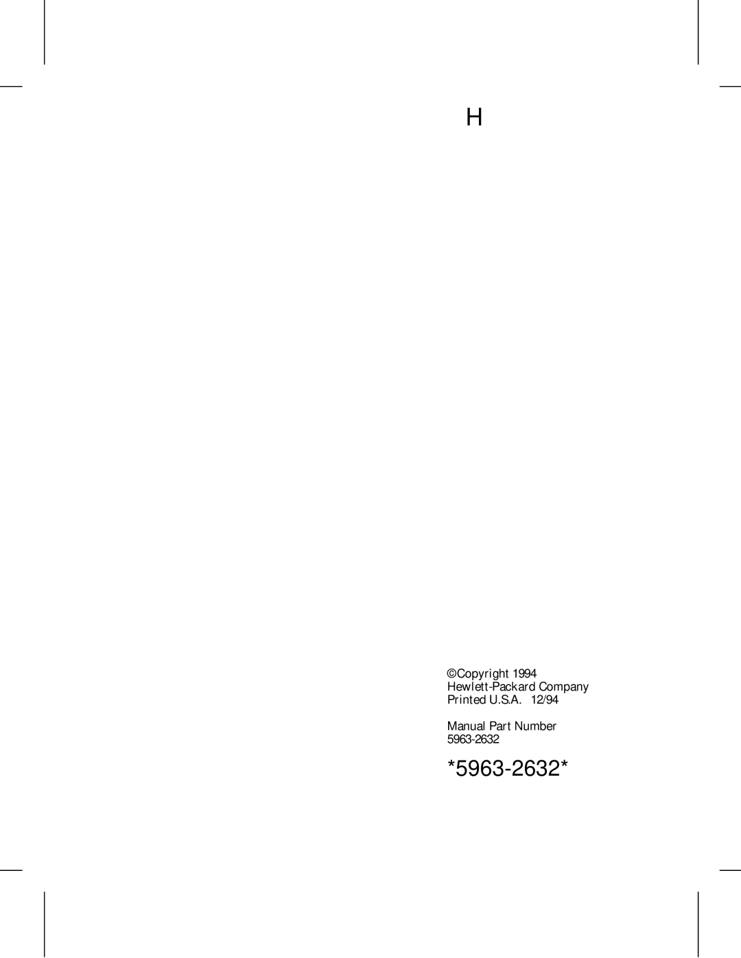 HP 210 manual 5963-2632 