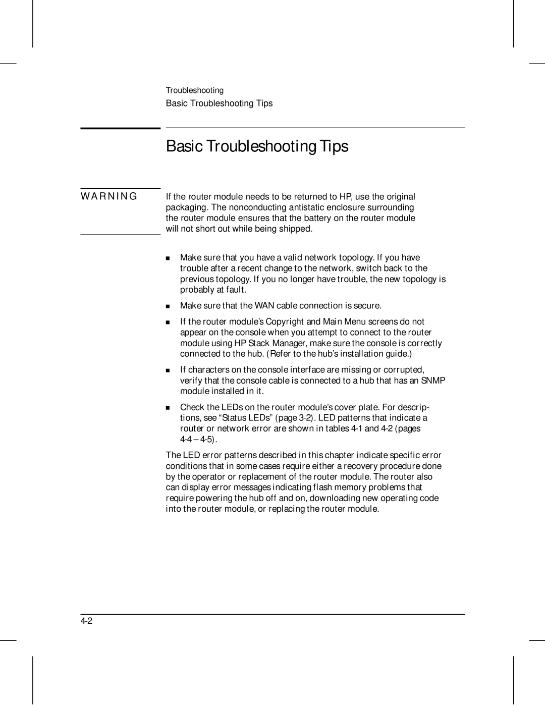 HP 210 manual Basic Troubleshooting Tips 