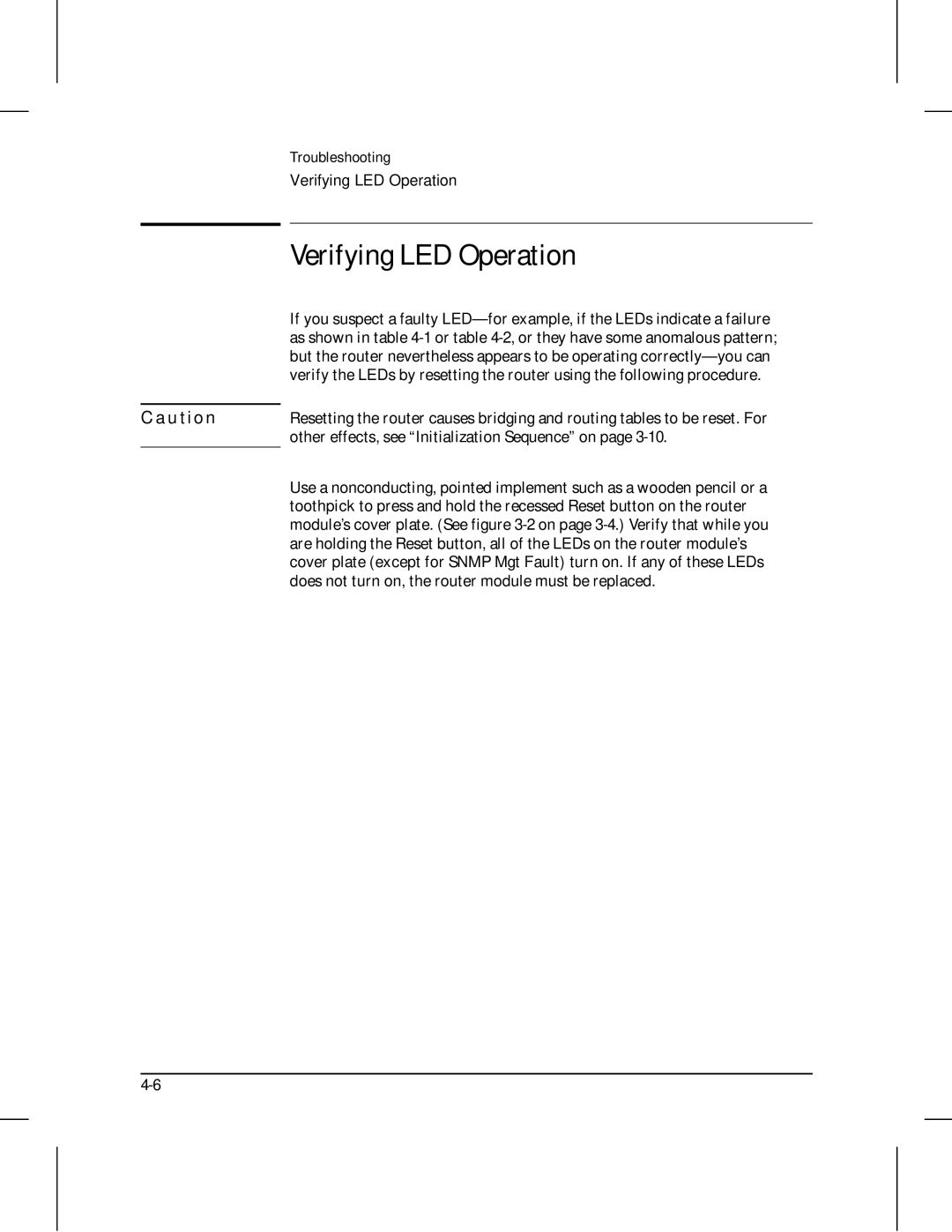 HP 210 manual Verifying LED Operation 