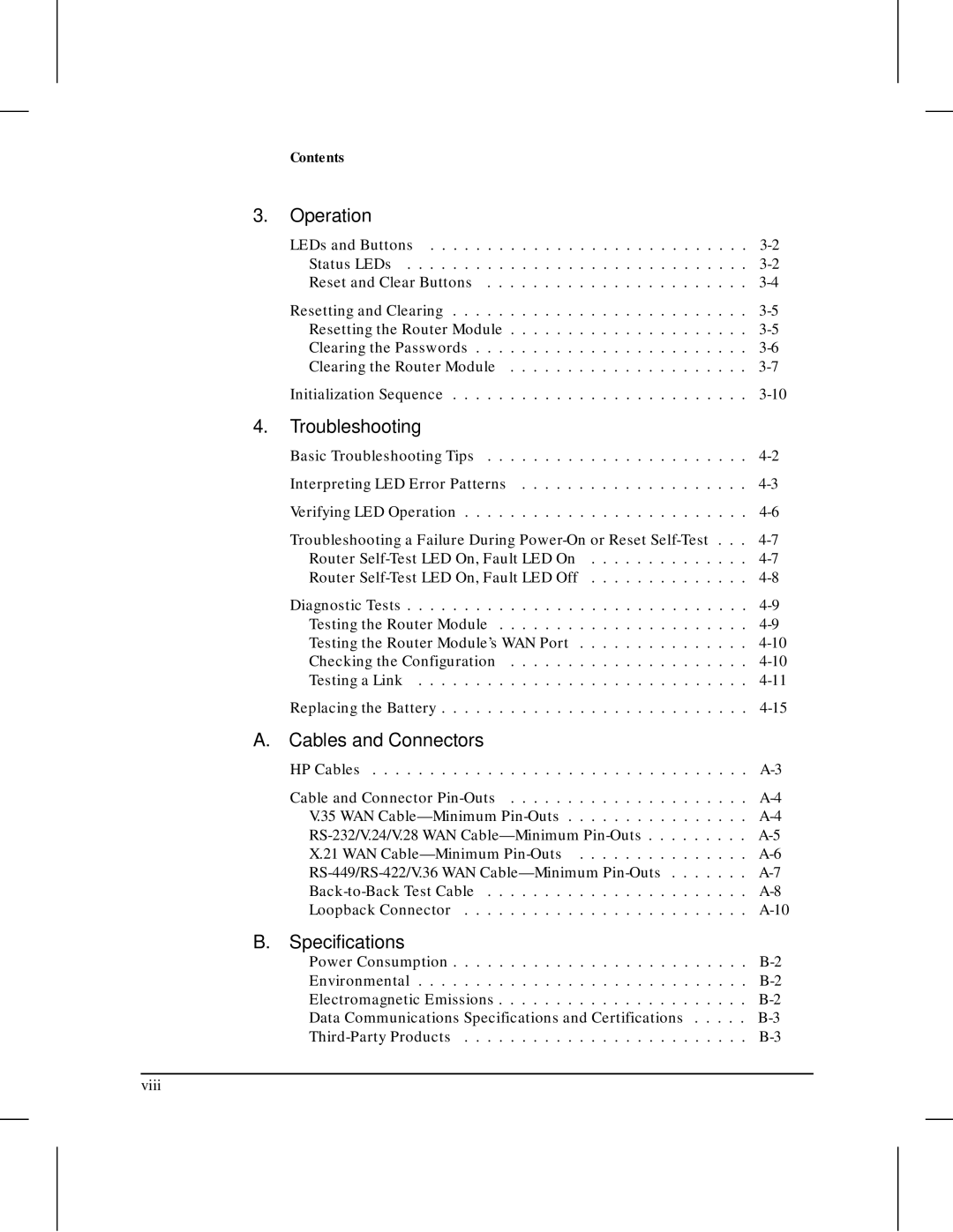 HP 210 manual Operation 