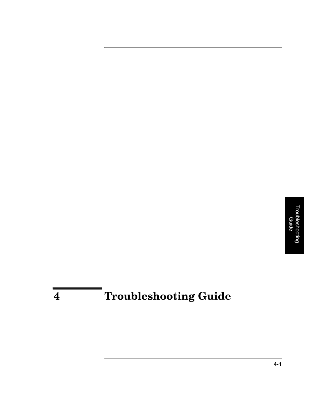 HP 2100 ER manual Troubleshooting Guide 