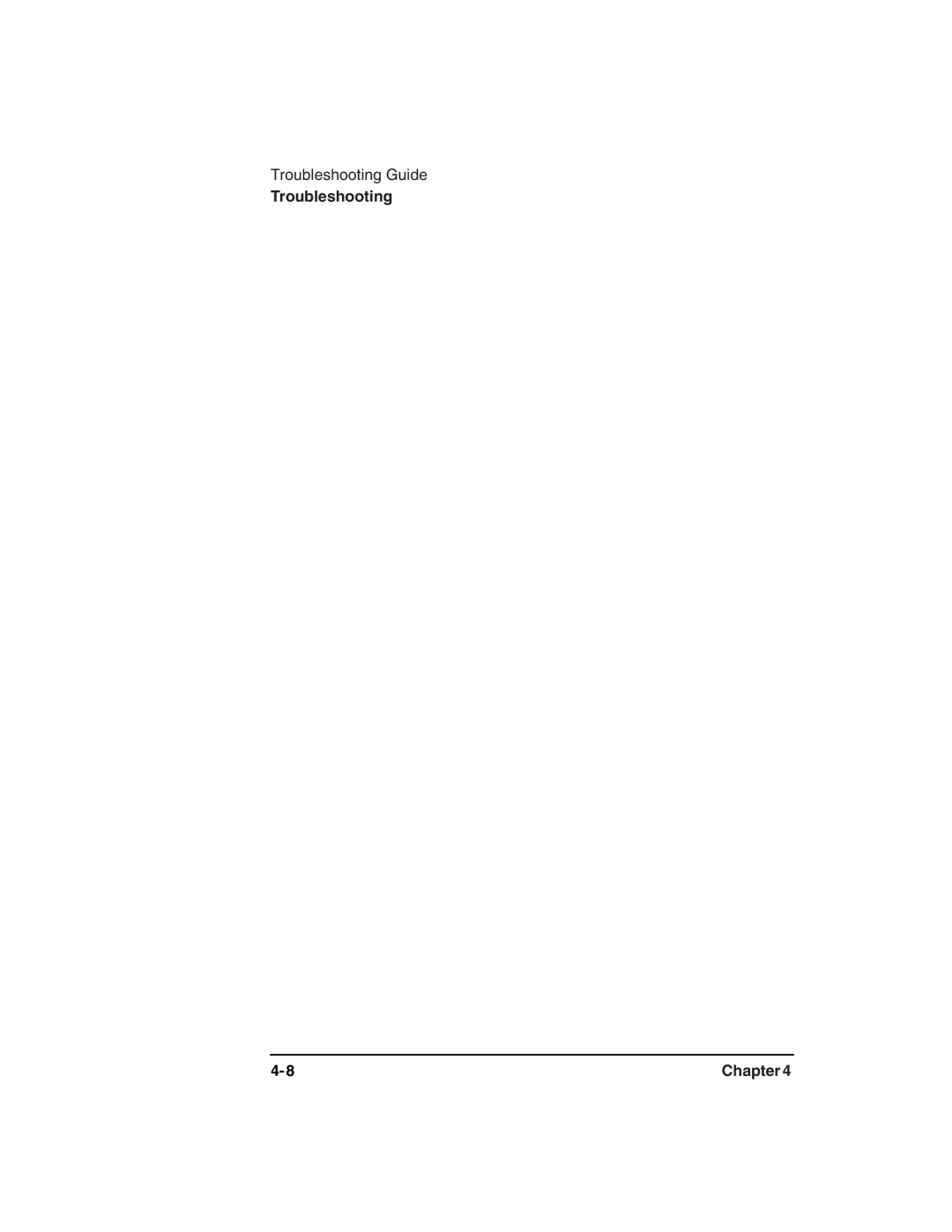 HP 2100 ER manual Troubleshooting 