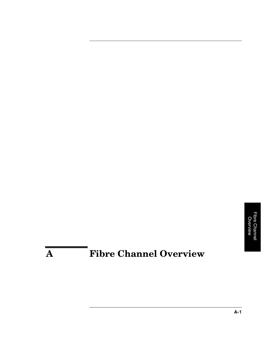 HP 2100 ER manual Fibre Channel Overview 