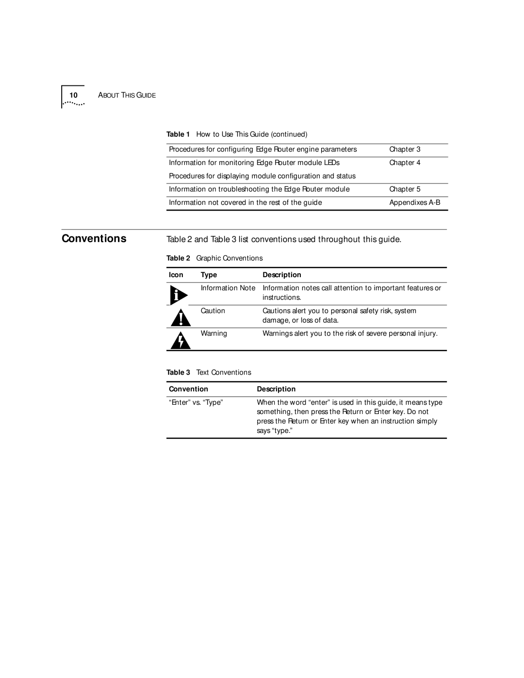 HP 2103R-CSDI manual Conventions, List conventions used throughout this guide 