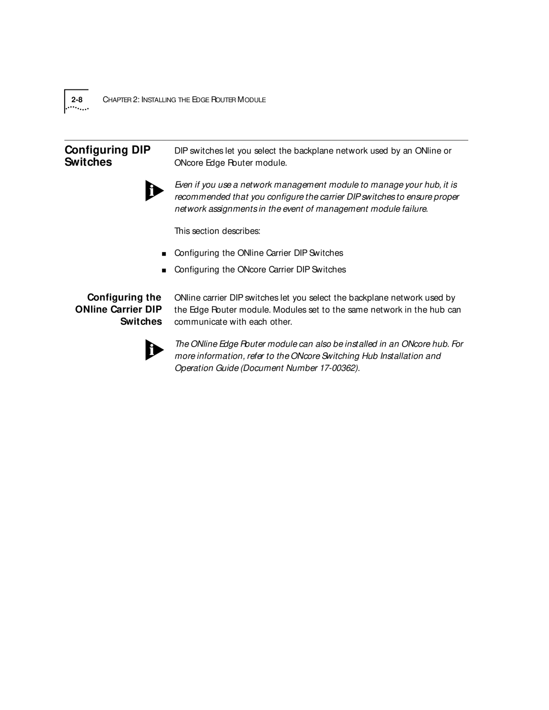 HP 2103R-CSDI manual Configuring DIP, Switches 