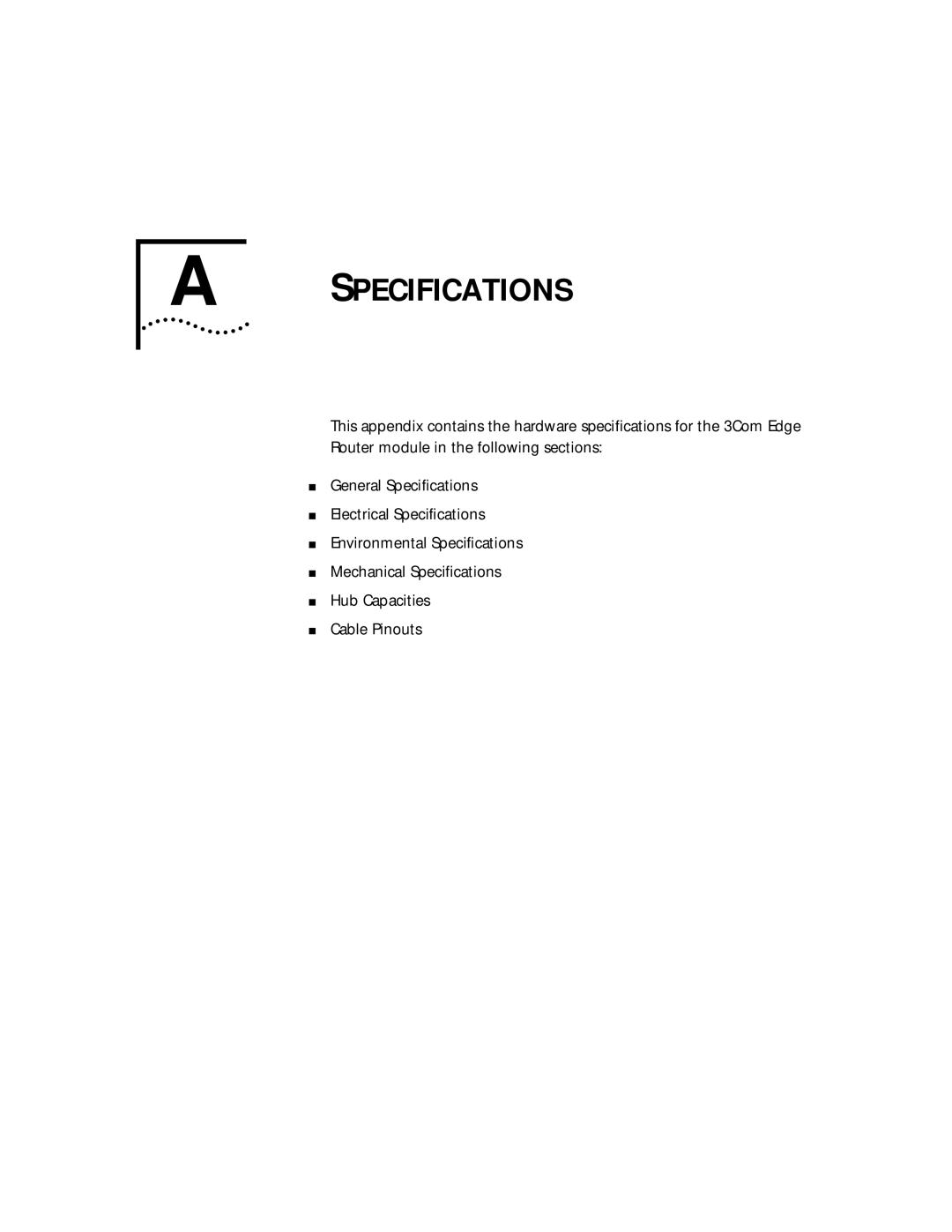 HP 2103R-CSDI manual Specifications 