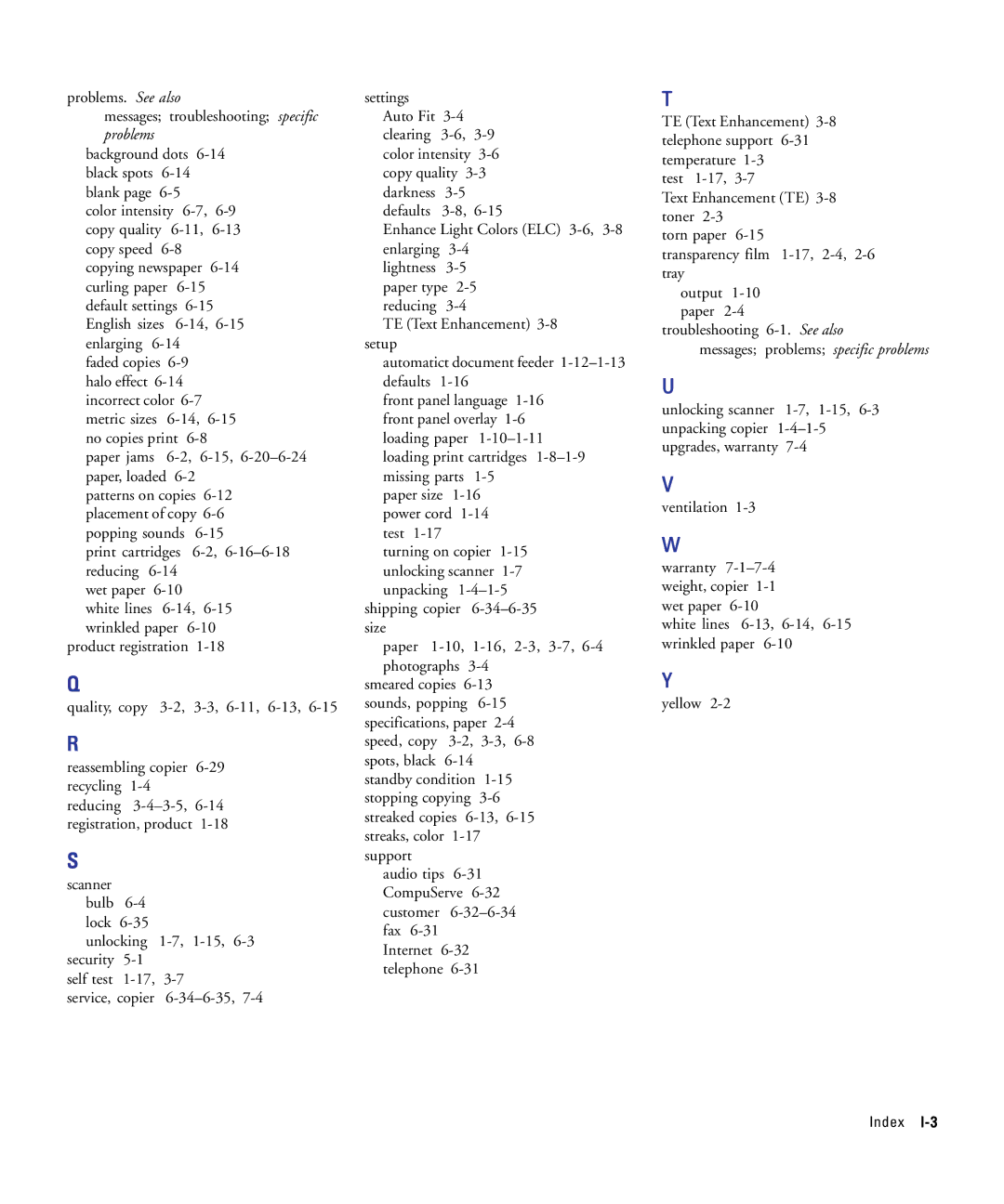 HP 210Lx manual Problems. See also Settings 