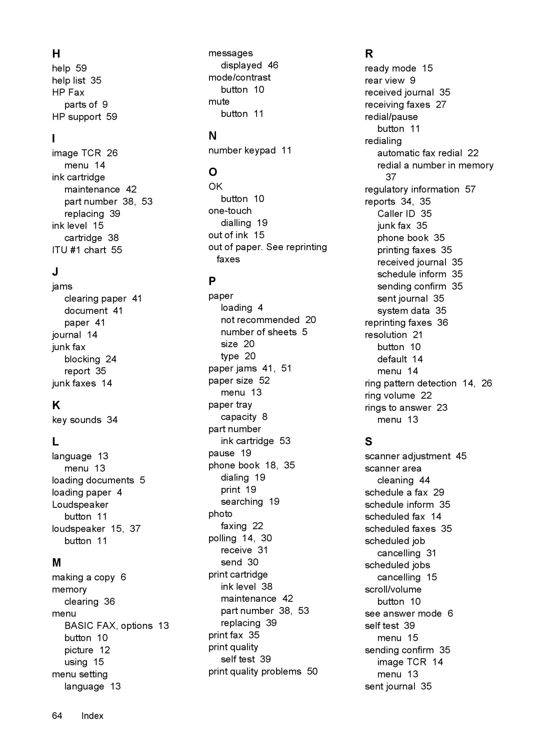 HP 2140 Fax manual 