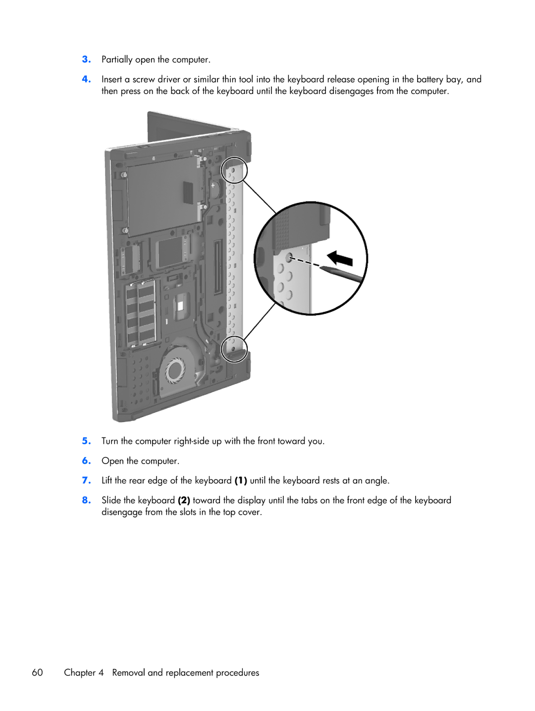 HP 2170p B8V03UTABA manual 