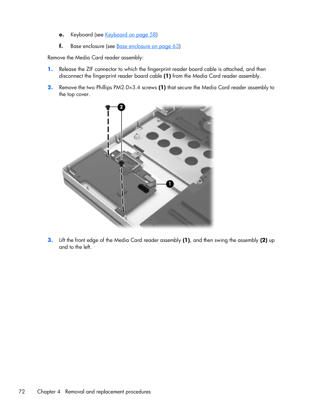 HP 2170p B8V03UTABA manual 