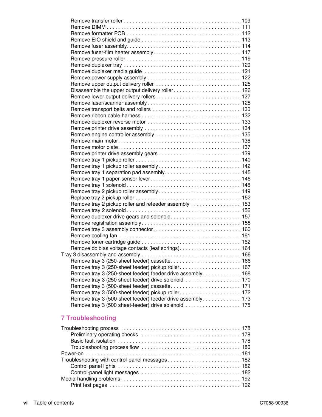 HP 2200 manual Troubleshooting 