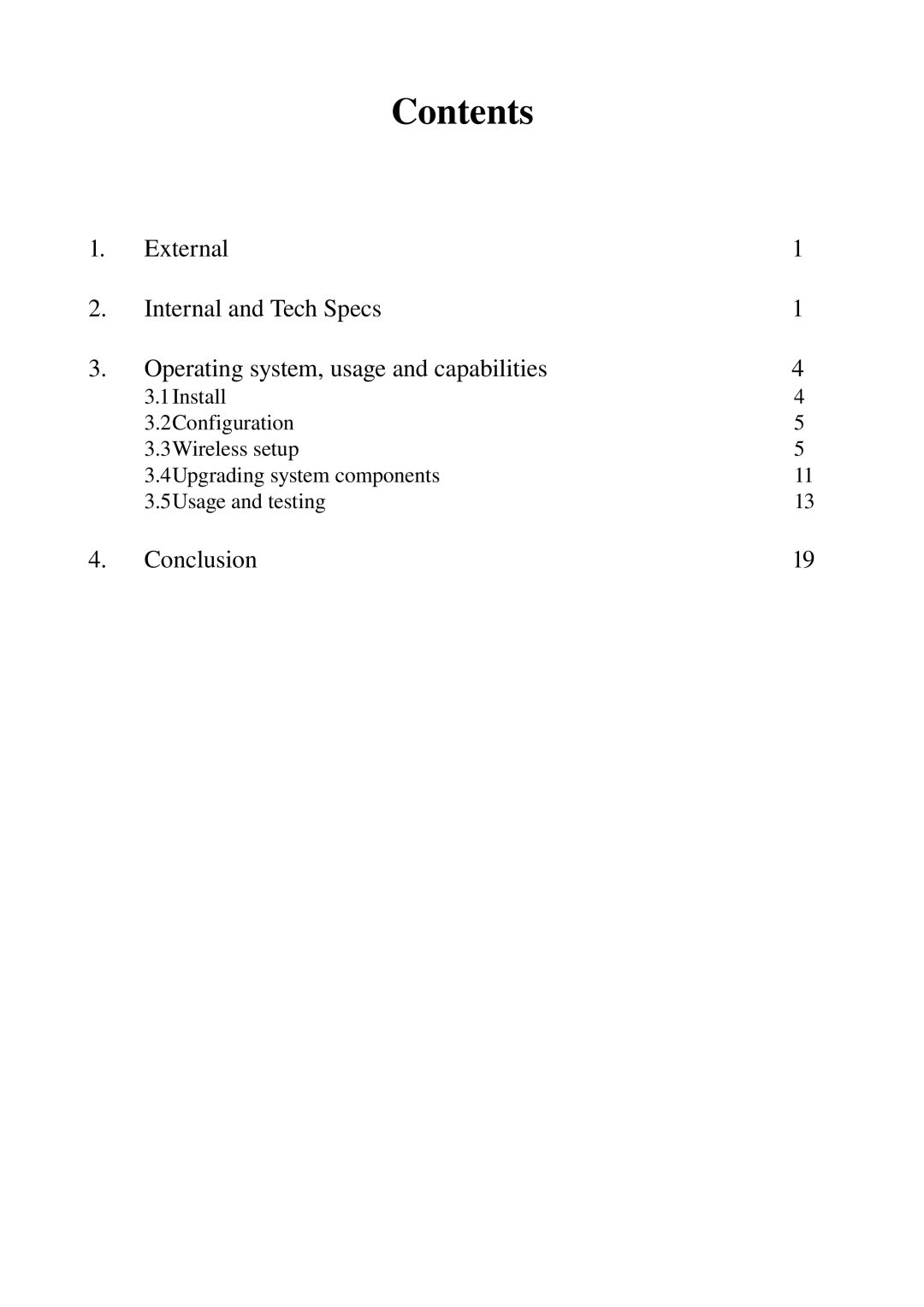 HP 2230S manual Contents 