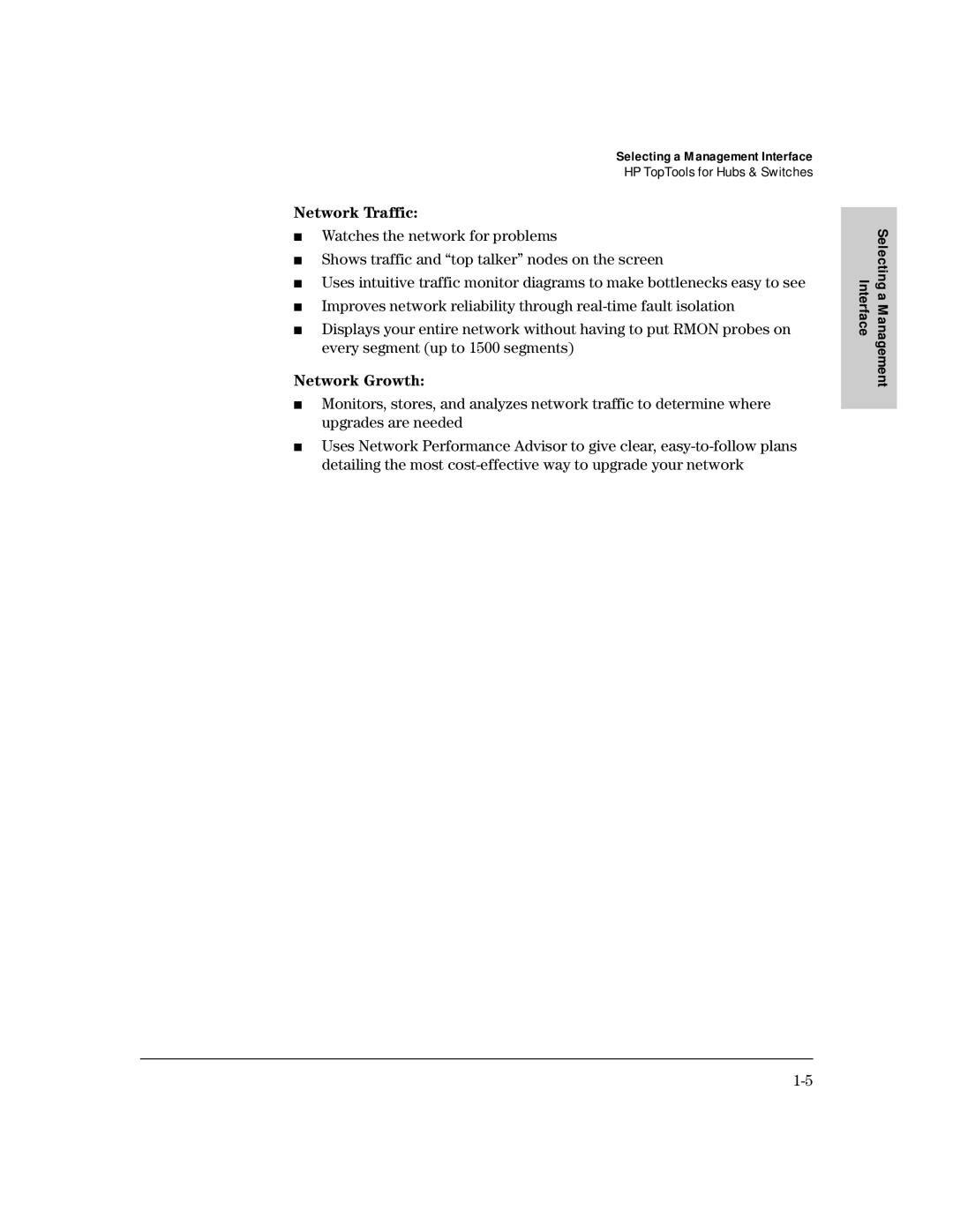 HP 212M, 224M manual Network Traffic 