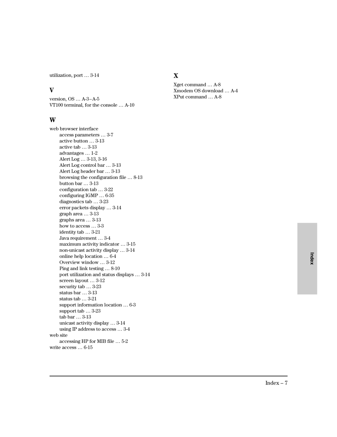 HP 212M, 224M manual Support information location … 6-3 support tab … Tab bar … 