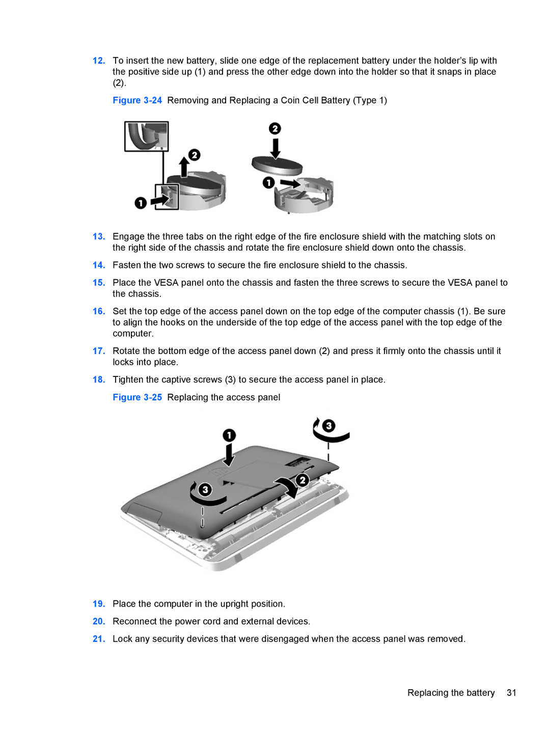 HP 23-p017c, 23-p020t, 23-p029c, 23-p027c, 23-p010, 23-p039, 23-p009 manual 