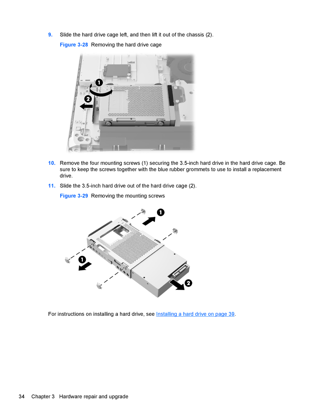 HP 23-p039, 23-p020t, 23-p029c, 23-p017c, 23-p027c, 23-p010, 23-p009 manual 