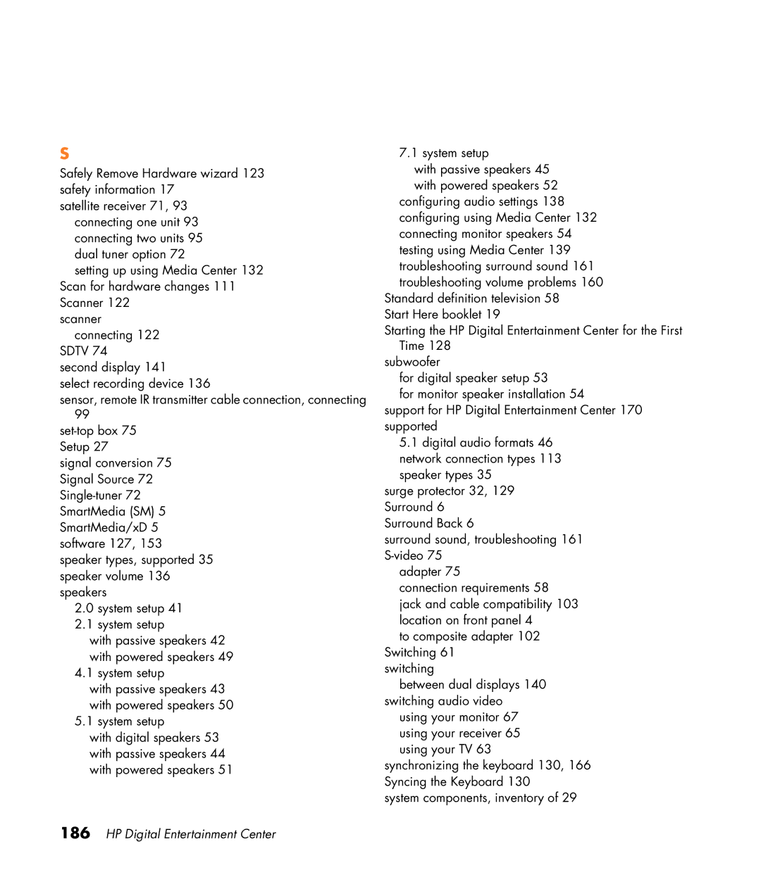 HP 2307890A manual Sdtv 