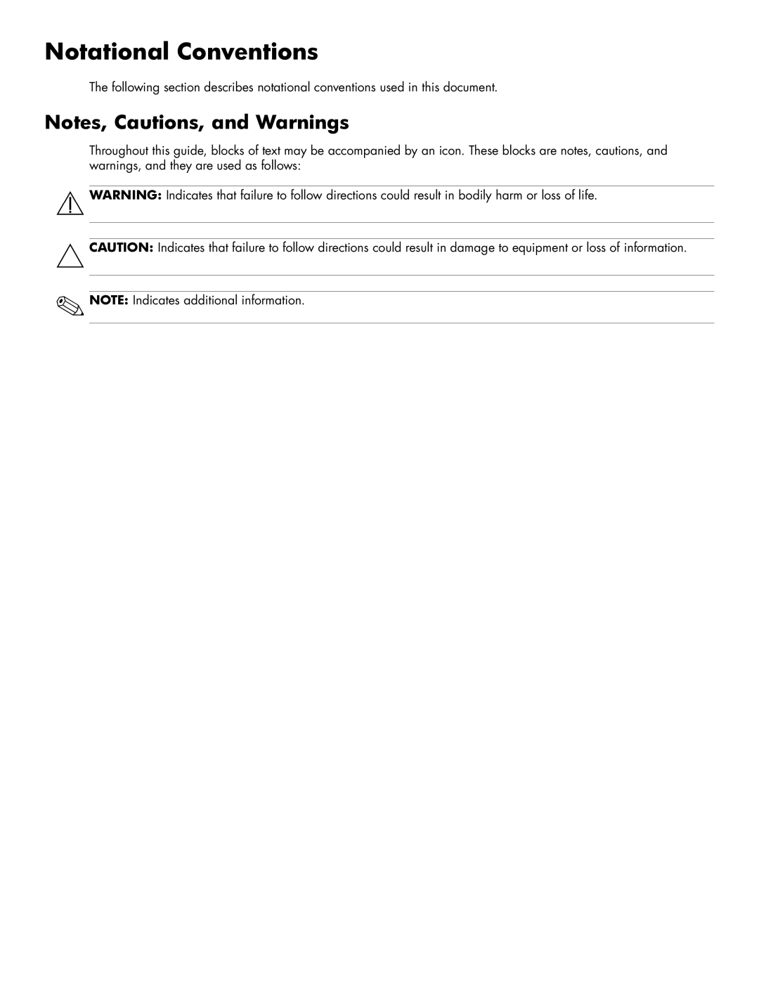 HP 2159V, 2309M manual Notational Conventions 