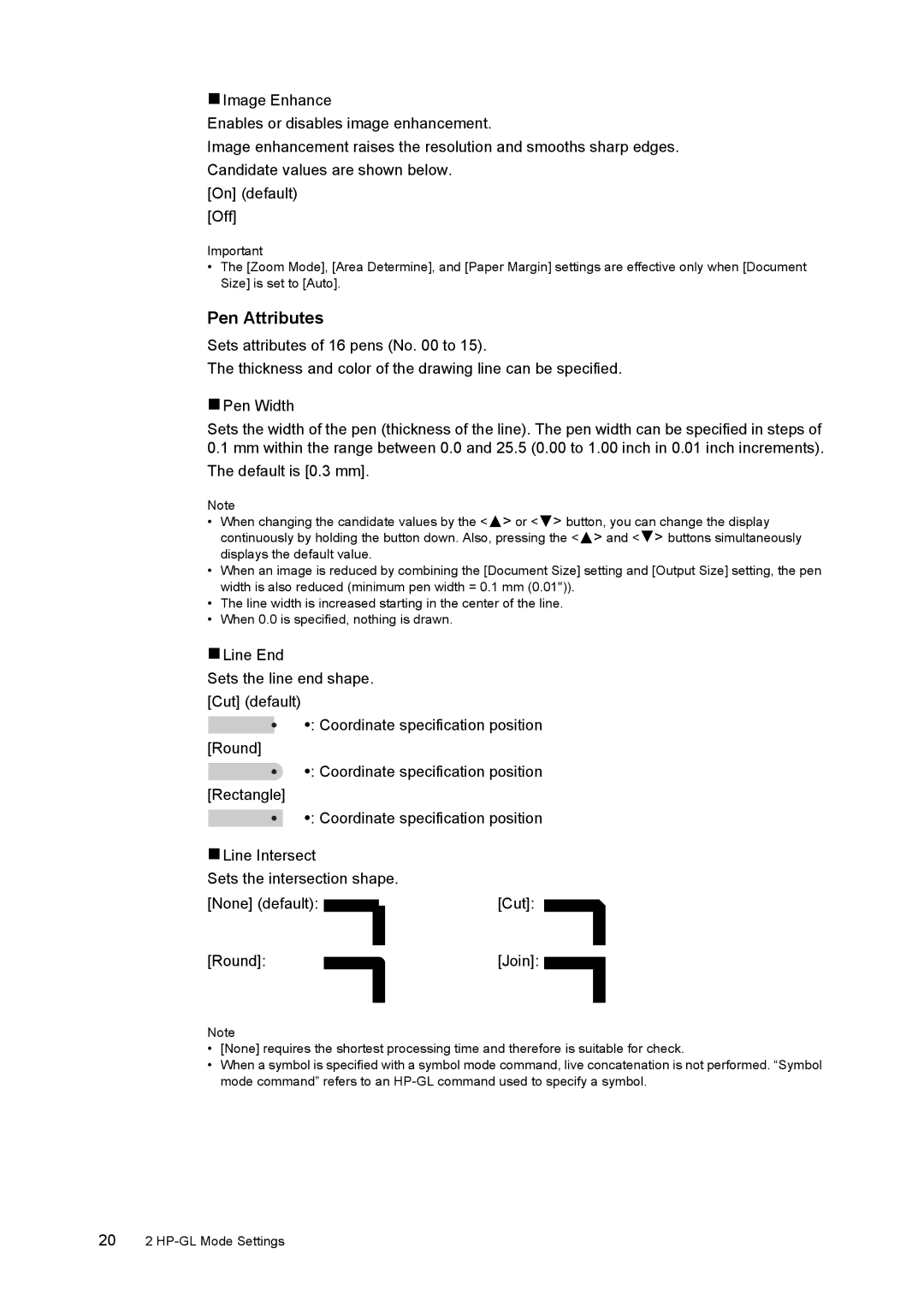 HP 240A, 340A manual Pen Attributes 