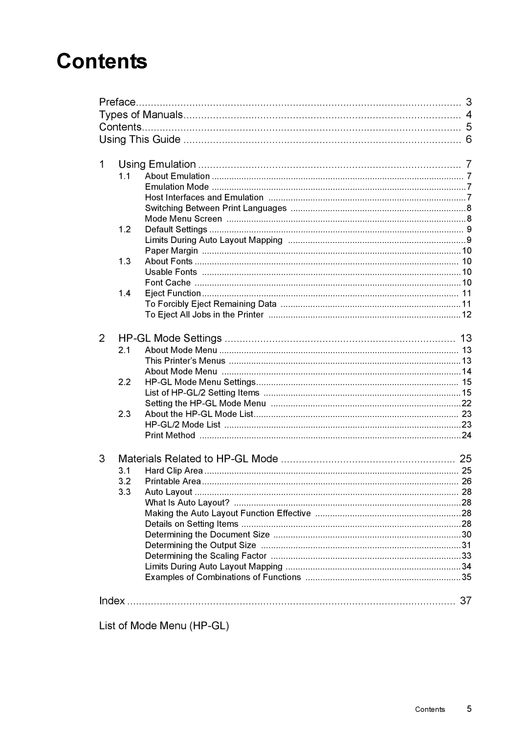 HP 340A, 240A manual Contents 