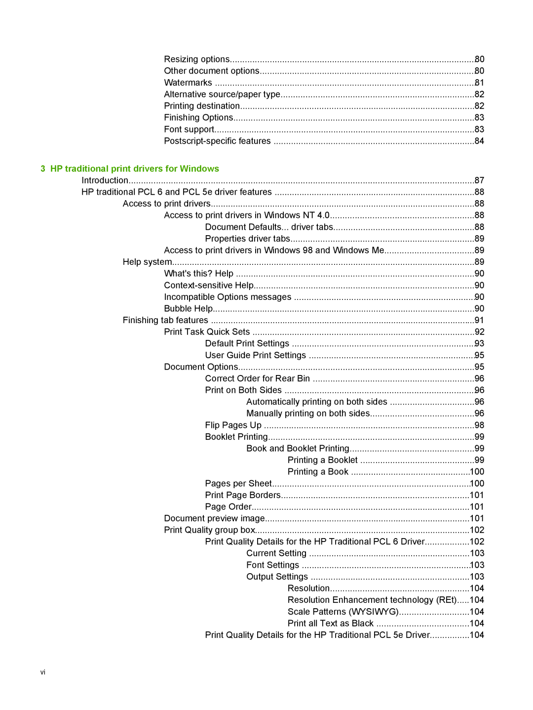 HP 2410 manual HP traditional print drivers for Windows 