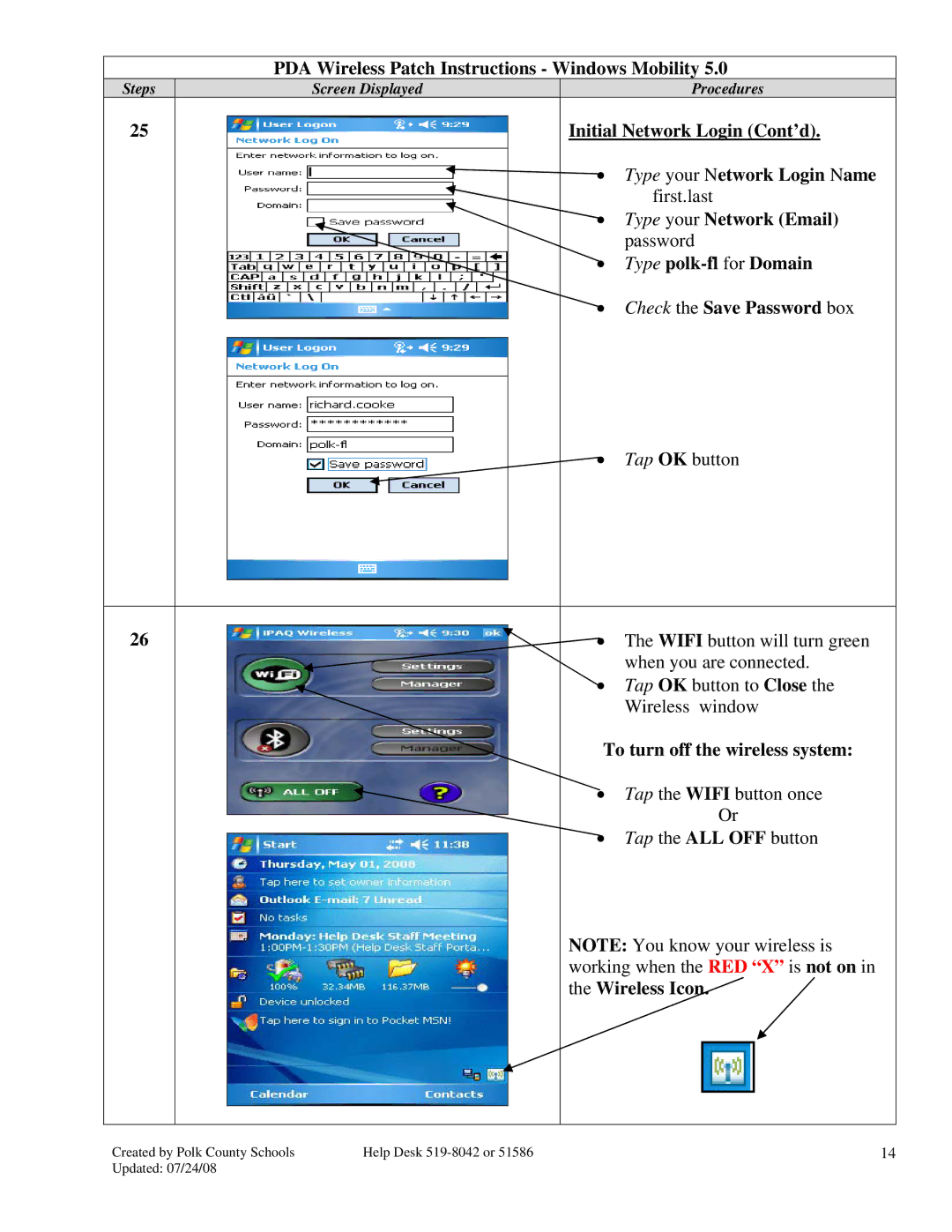 HP 2490 manual To turn off the wireless system 