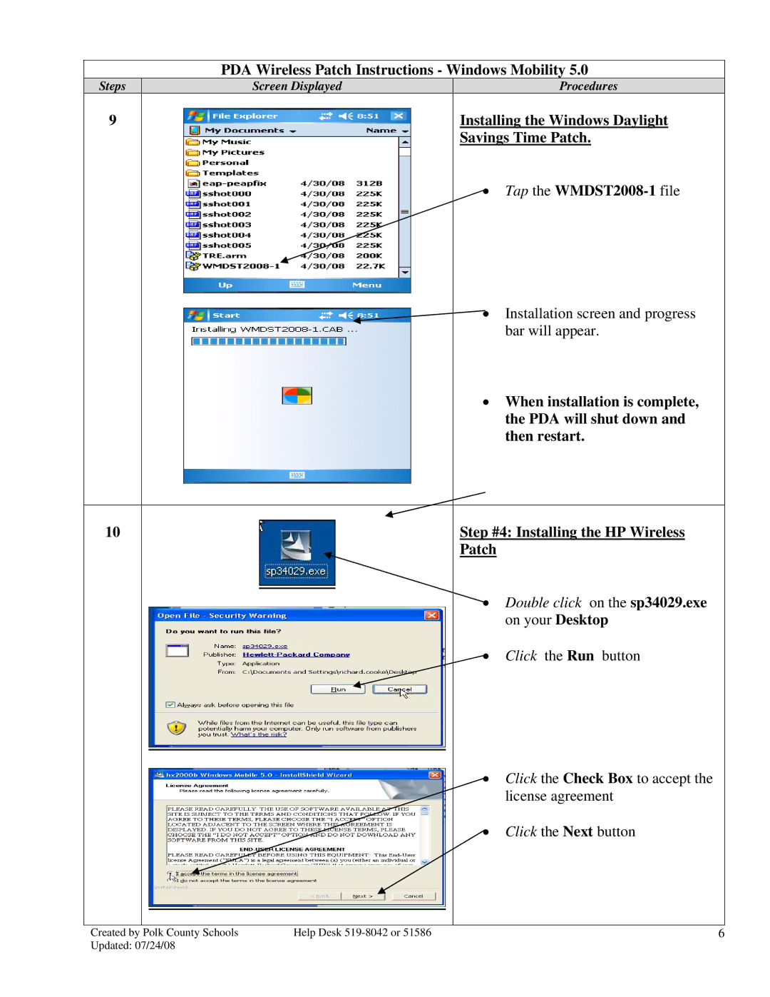 HP 2490 manual Double click on the sp34029.exe on your Desktop 