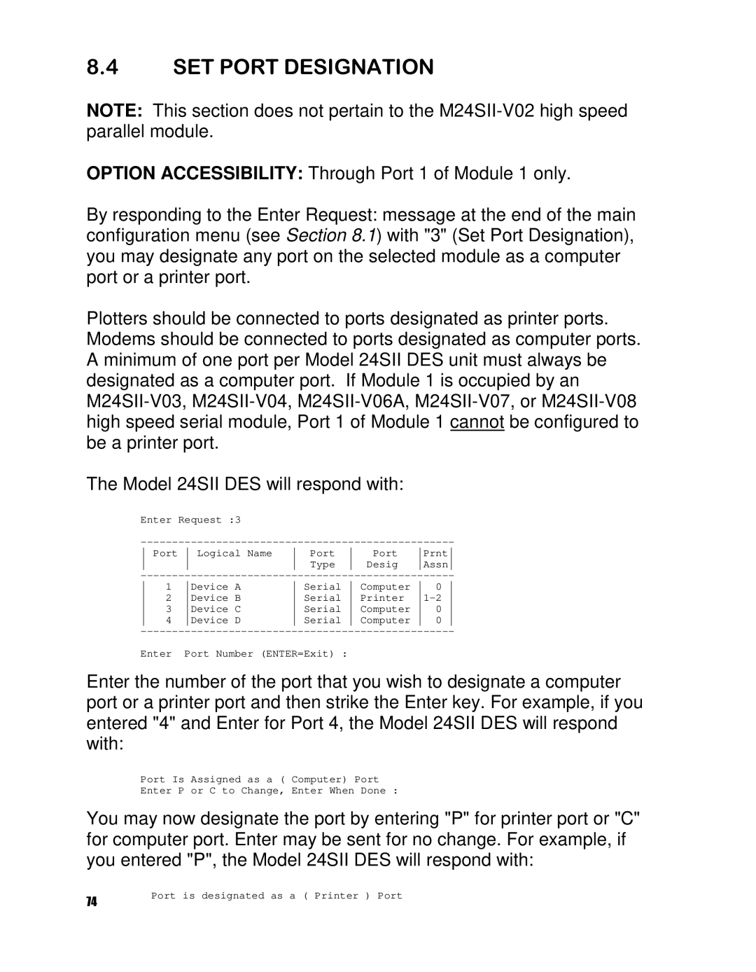 HP 24SII manual 