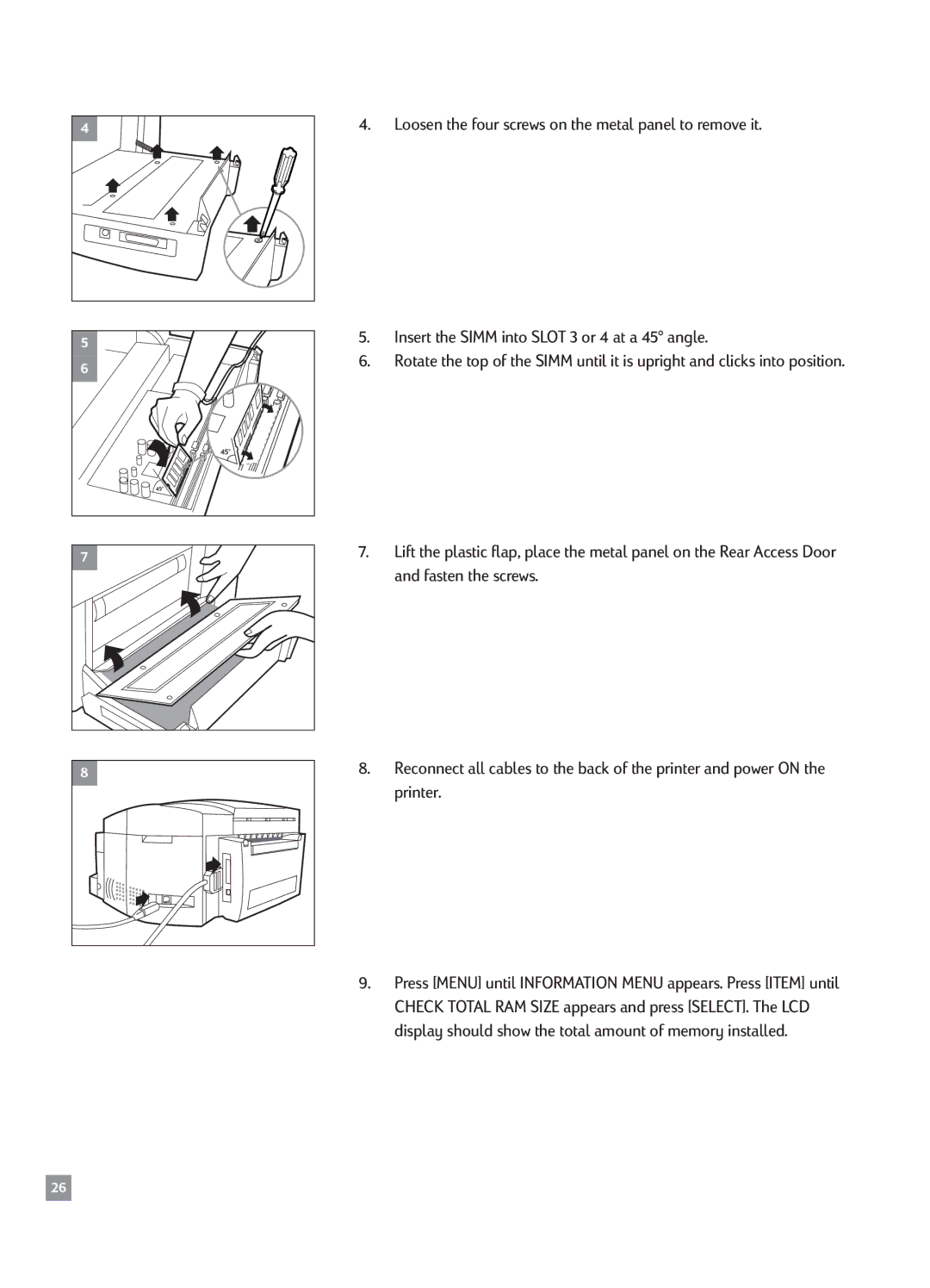 HP 2500CM manual 