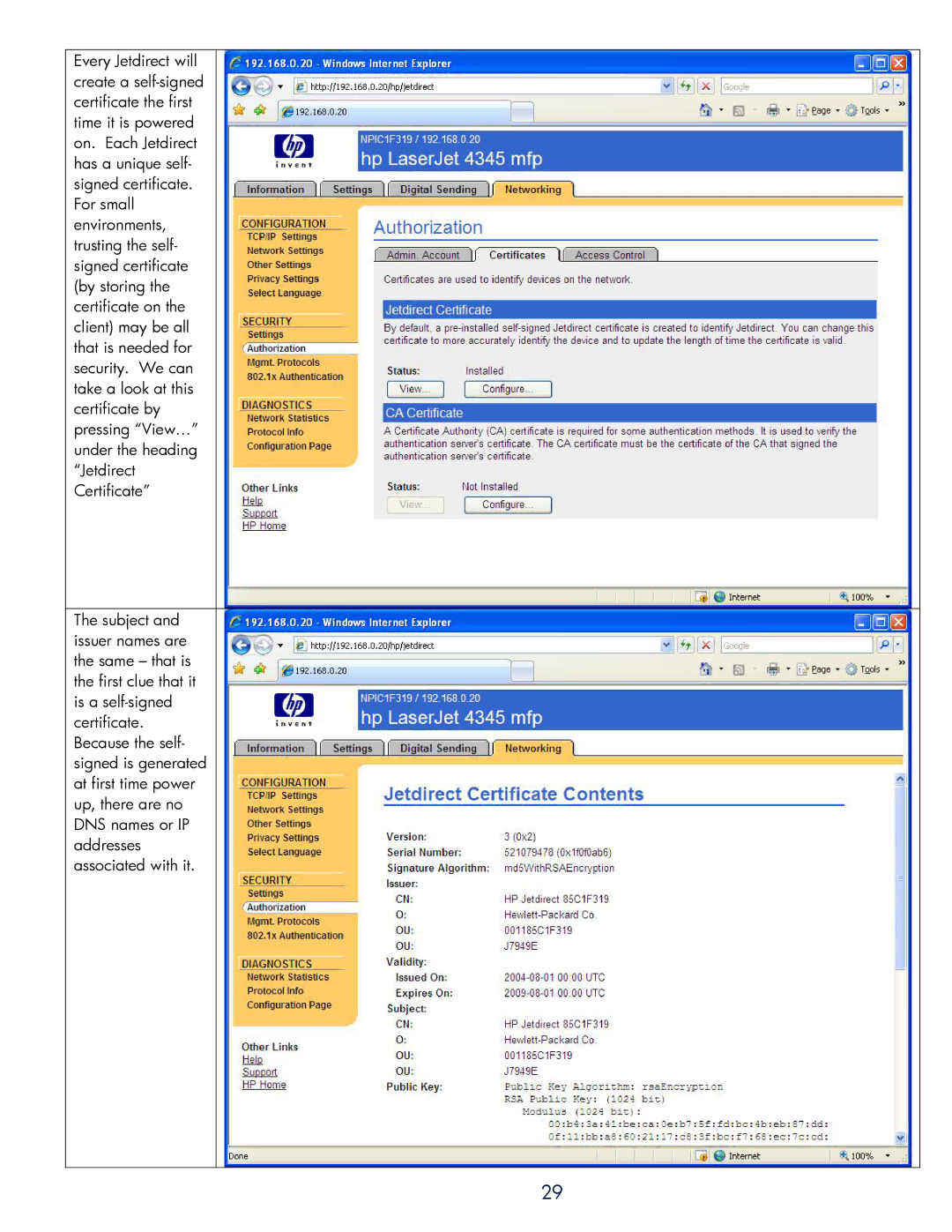 HP 250m Print Server for Fast Ethernet, 250m Print Server - Fast Ethernet manual 