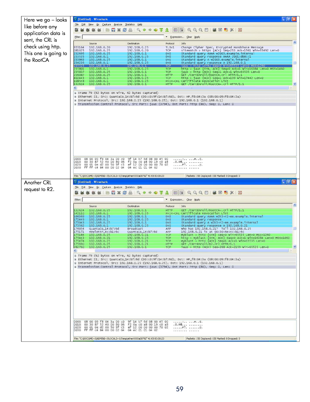 HP 250m Print Server for Fast Ethernet, 250m Print Server - Fast Ethernet manual Another CRL request to R2 