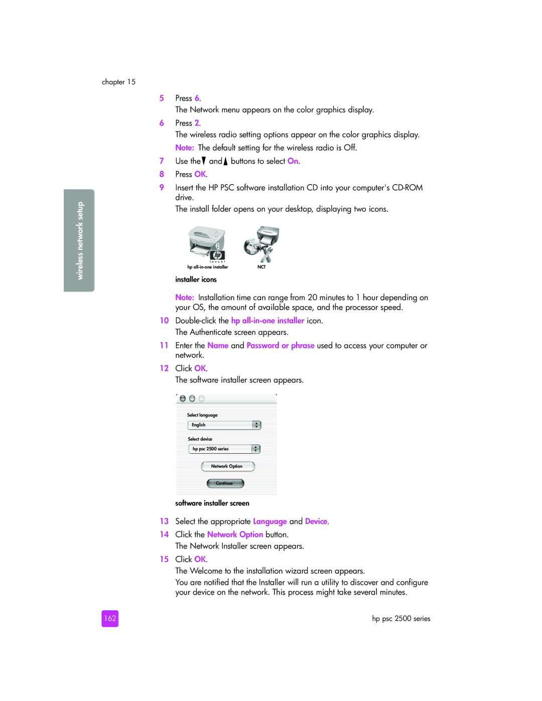 HP 2510xi manual 162 